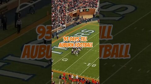 Countdown to Auburn Football: 93 Days! | #auburnfootball #auburn #wareagle