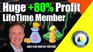 Massive +80% Profit Lifetime Member Stock Market Success