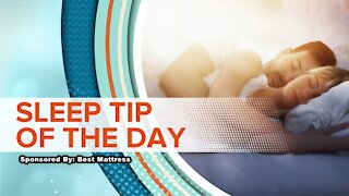 SLEEP TIP OF THE DAY: Stay Active