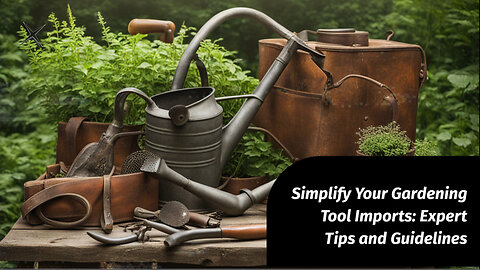 Title: Mastering the Art of Importing Gardening Tools into the USA