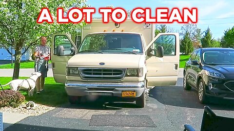 Cleaning 8 Months Of Road Grime Off | Ambulance Conversion Life