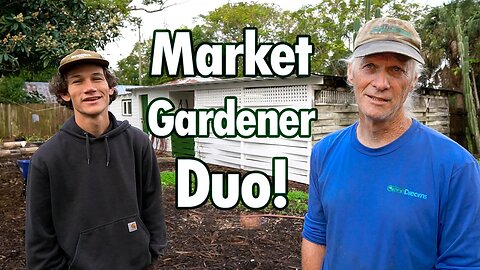Jim & Tanner Team-Up on the Farm! Vermicomposting, Chickens, Expansions + Sweet Potato FAIL