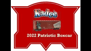Product Review: Kadee Patriotic Boxcar 2022