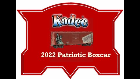 Product Review: Kadee Patriotic Boxcar 2022