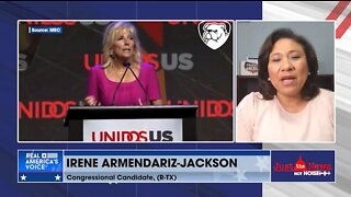 Irene Armendariz-Jackson reacts to Jill Biden Speech