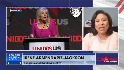 Irene Armendariz-Jackson reacts to Jill Biden Speech