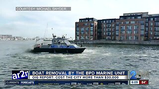 Boat removal botched by BPD marine unit