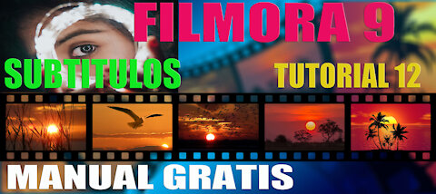 COMO PONER SUBTITULOS EN FILMORA 9 TUTORIAL 12 MANUAL GRATIS