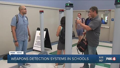 Lee County School District begins to install weapon detectors in schools