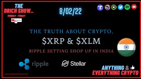 THE TRUTH ABOUT CRYPTO $XLM & $XRP, RIPPLE SETTING SHOP UP IN INDIA