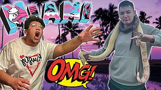 SNAKES STRANGLED MY FRIEND IN MIAMI!