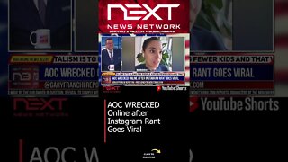 AOC WRECKED Online after Instagram Rant Goes Viral #shorts
