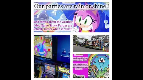 Rainy Day Video Game Truck Parties Are Awesome