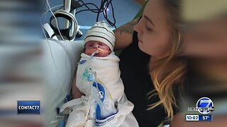 Rifle family in Denver while newborn battles rare heart condition