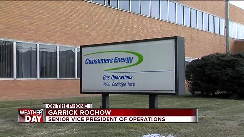 Consumers Energy Senior VP of Operations speaks about gas emergency