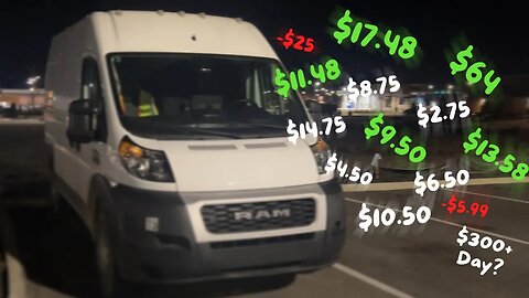 How much can you make with Sidegigs while living in a Van?