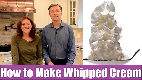 Amazing Homemade Whipped Cream with No Sugar!