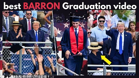 Barron TRUMP's Graduation - The Most Comprehensive Video of the Day