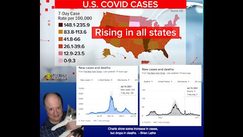 Coronavirus Covid-19 Delta Variant - Los Angeles Masking - Vaccine Passports