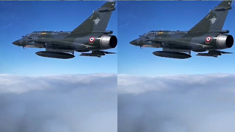 The closest camera with a warplane, don't miss it, see how powerful the engine is