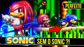 Jogo do Sonic sem o Sonic | Knuckles Chaotix #shorts