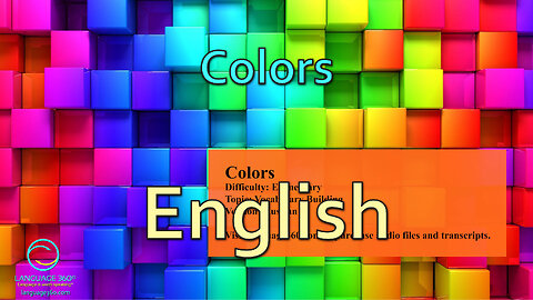 Colors: English