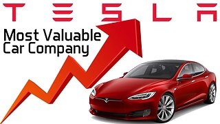 Tesla Now the Most Valuable Car Company in the US - Why?