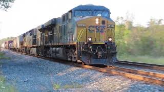 CSX Q332 Autorack/Manifest Mixed Freight Train from Lodi, Ohio October 5, 2021