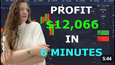 $12,066 profit in 6 minutes | Binary options trading strategy