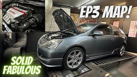 TypeR Ep3 Tuned up With Piper Manifold Sports Cat and Solidfab Exhaust :) #hondacivic