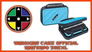 UNBOXING - CASE OFICIAL NINTENDO 3DS XL