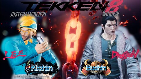 Tekken 8 Ranked - Road to Bushin - JustFrameBlippi (Lee - Kishin) vs wingew (Dragunov - Bushin)