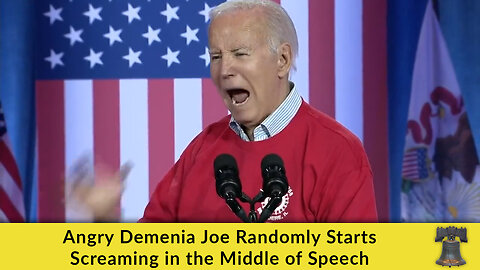 Angry Demenia Joe Randomly Starts Screaming in the Middle of Speech