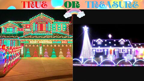 TRUE OR TREASURE {KYLIE JENNER & REINDEER & CHRISTMAS THEME & OUTFITS💙 BLUE RAINBOW