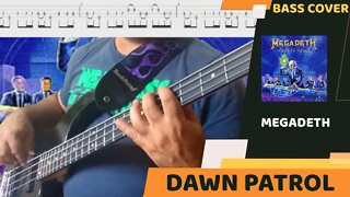 Megadeth - Dawn Patrol - Bass Cover & Tabs