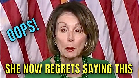 This Video DID NOT AGE WELL for Nancy Pelosi