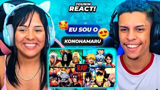 Rap Geração Time 7 (Naruto) - DIRETO DAS CINZAS | KG Raps (Prod.Dakvir) | [React Rap Nerd] 🔥