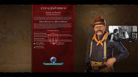 Theodore "Teddy" Roosevelt (Rough Rider) Part 2 | Sid Meier's Civilization VI