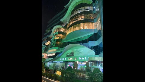 Safa Gold Mall Islamabad Night View