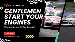 Gentlemen Start your Engines!!! Forza Motosport Livestream