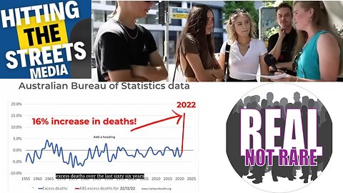 👀🤔👀Do Australians know about the 16% increase in deaths?👀🤔👀