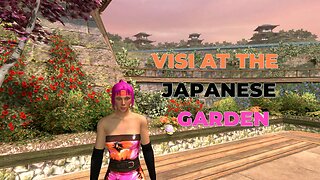 Visi at the Japanese Garden