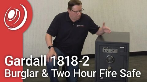 Gardall 1818-2 Burglar & Two Hour Fire Safe with Dye the Safe Guy