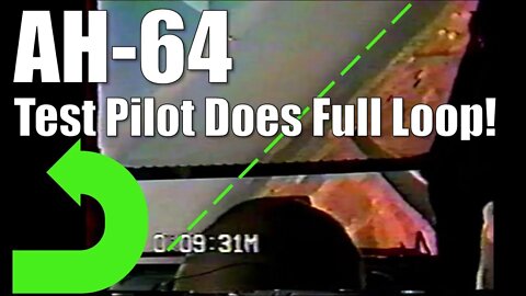 AH-64 ● Full Loop ● Factory Test Pilot Performs Aerobatics Over Egypt ● Apache Helicopter
