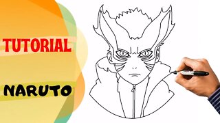 COMO DESENHAR NARUTO NOVA TRANSFORMAÇÃO | PASSO A PASSO