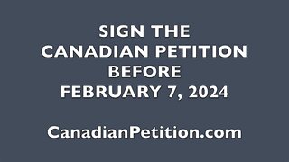 Canadian Petition to Exit The United Nations and the WHO