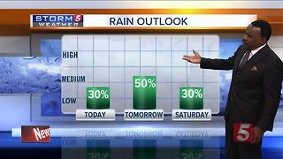 Lelan's Morning Forecast: Thursday, July 13, 2017