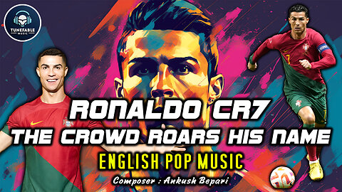 Ronaldo CR7 - The Crowd Roars His Name || English Rock Music