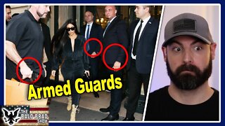 Celebrities are hiring armed bodyguards