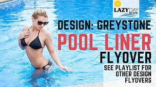 Vinyl Pool Liner Review and Flyover (Greystone Design)